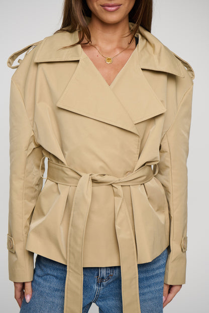 Aston Trench Beige