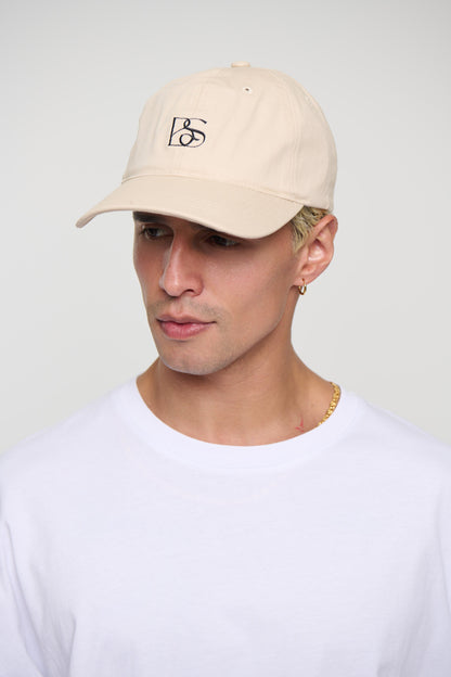 College Cap BS Logo Ivory