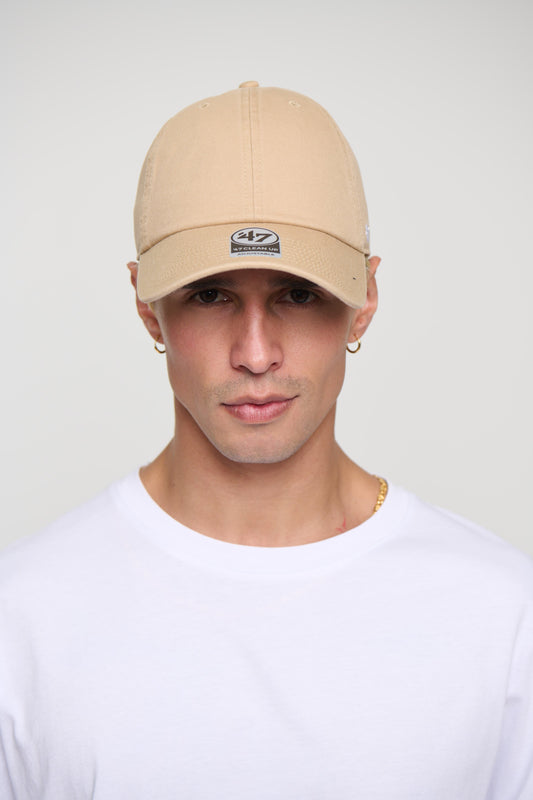 47' Blank Clean Up Cap Khaki