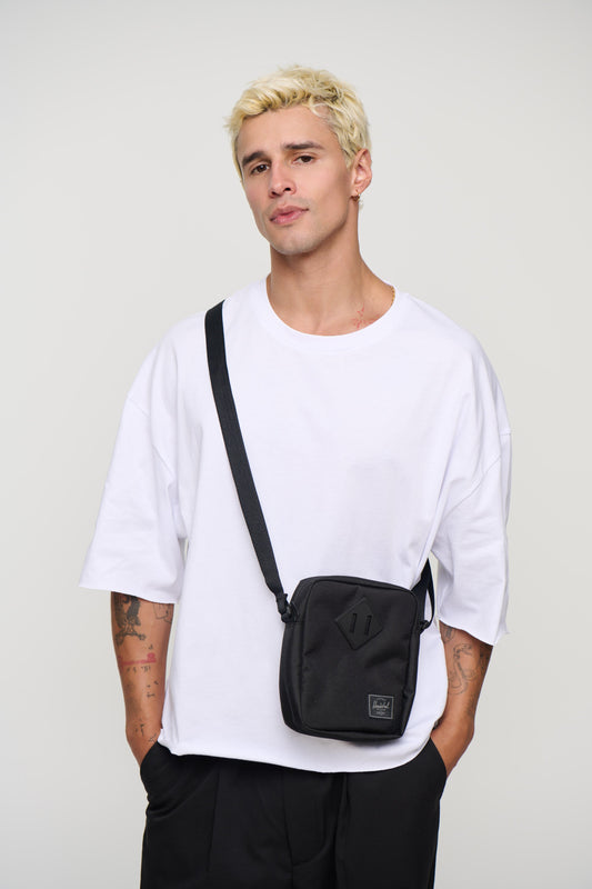 Herschel Heritage Crossbody Black Tonal