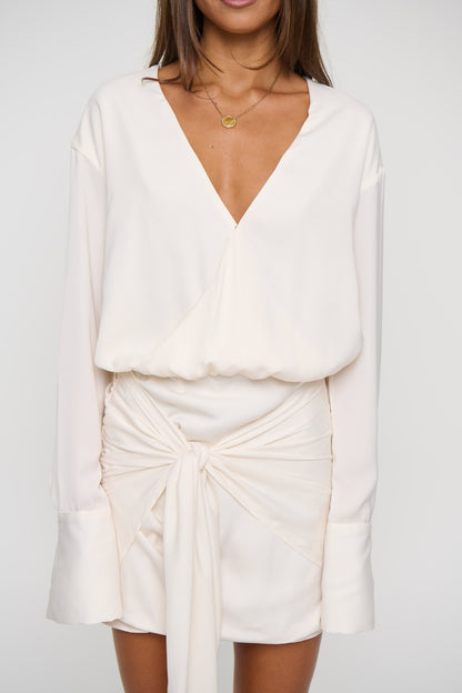 Cordelia Mini Dress Oyster