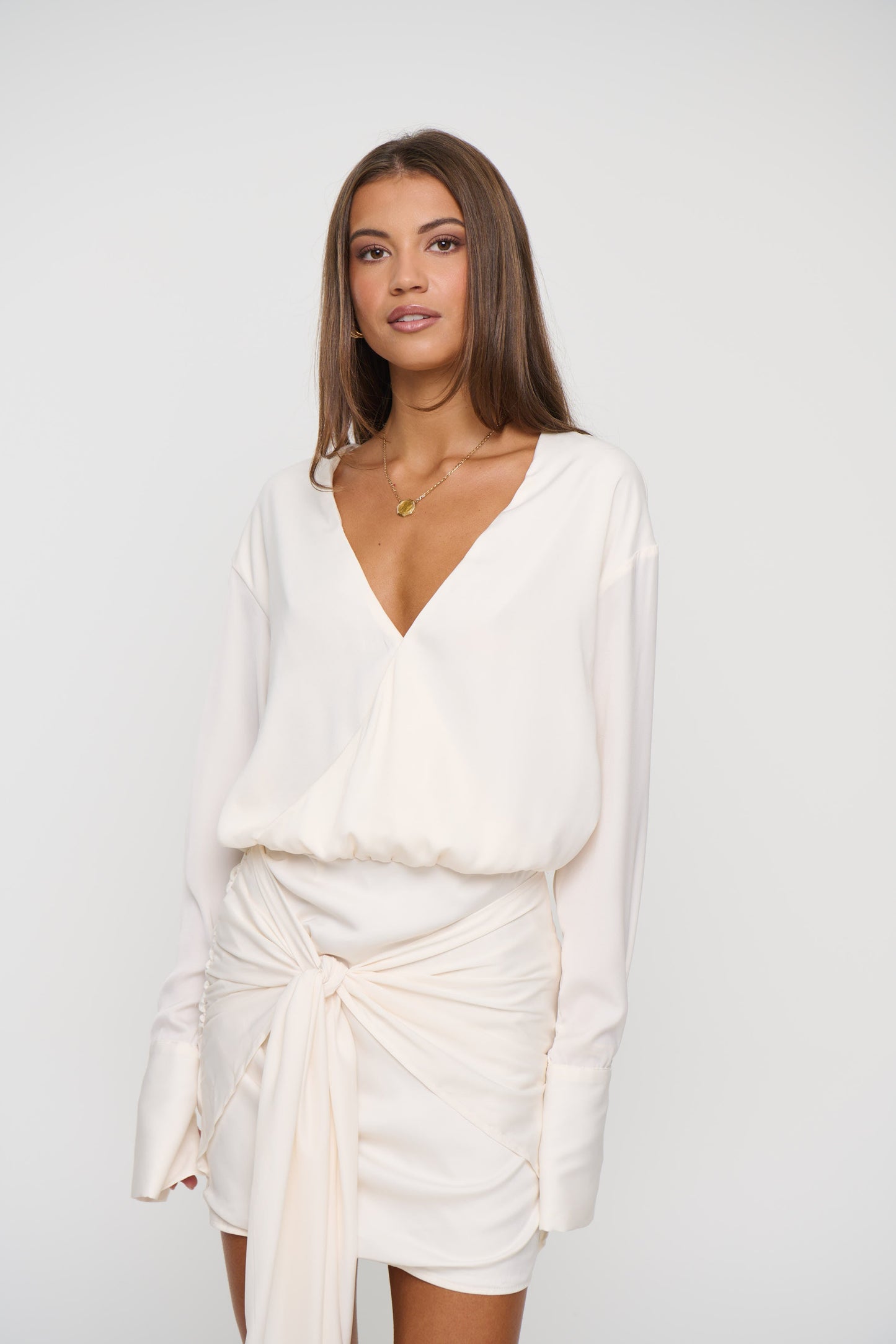 Cordelia Mini Dress Oyster