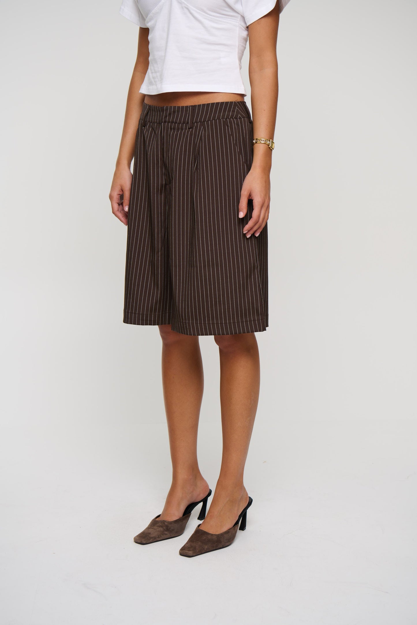 Aliya Long Short Brown
