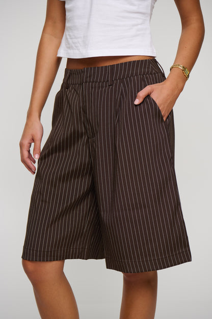 Aliya Long Short Brown