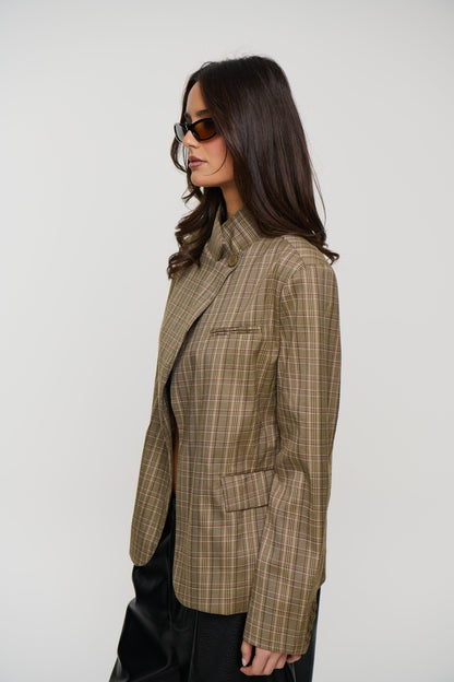 Florencia Blazer Wheat