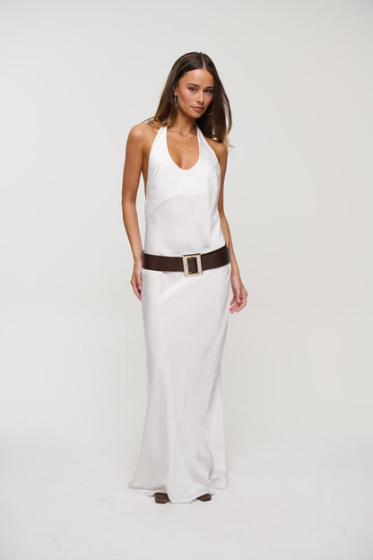 Bare Maxi Dress Porcelain
