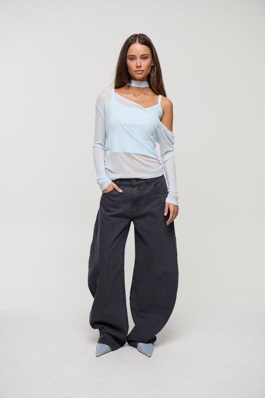 Horseshoe Jean Petrol