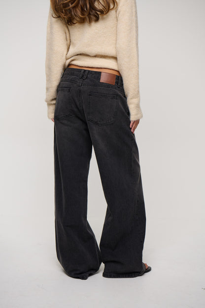 Emilia Jean Washed Black