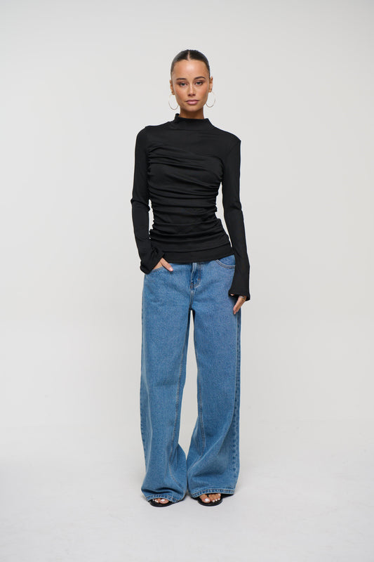 Andie Long Sleeve Black