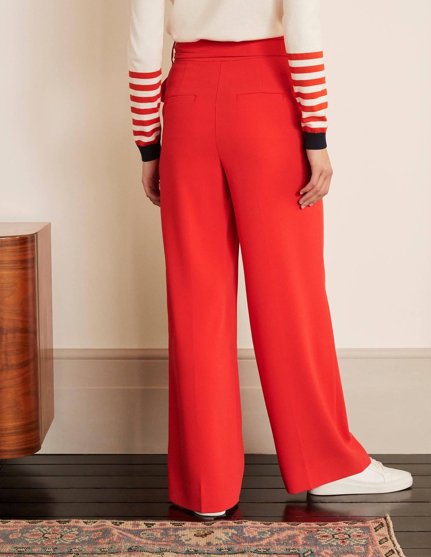 Allendale Pants-Cherry Red