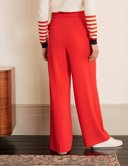Allendale Pants-Cherry Red