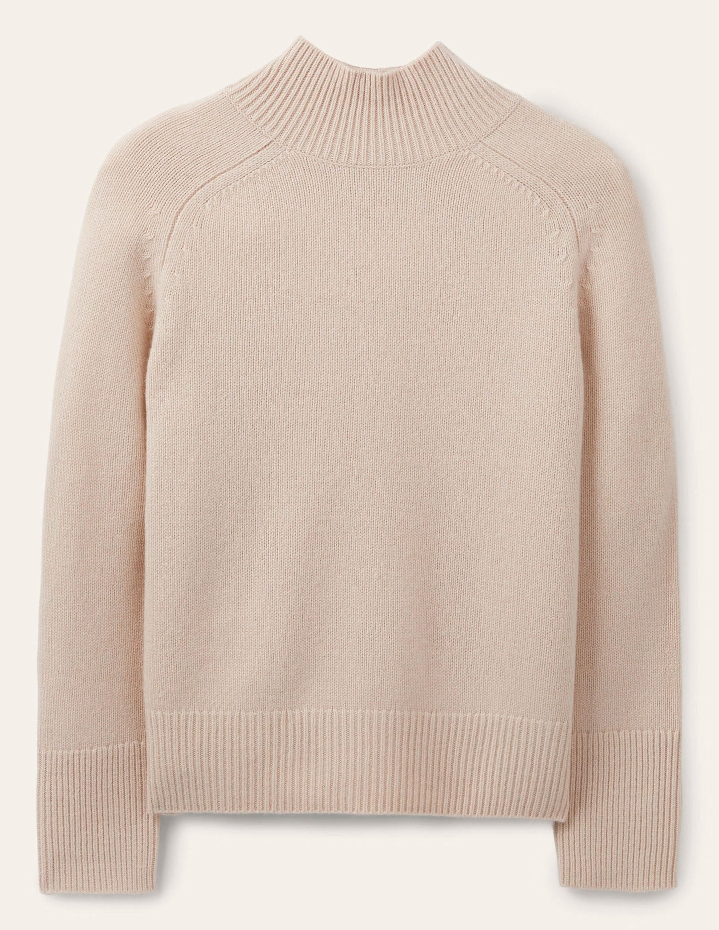 Anna Cashmere Sweater-Warm Ivory