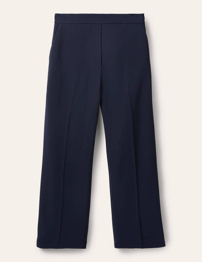 Albemarle Cropped Pants-Navy