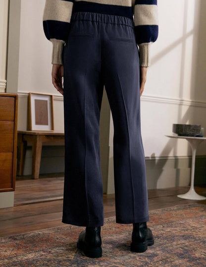 Albemarle Cropped Pants-Navy