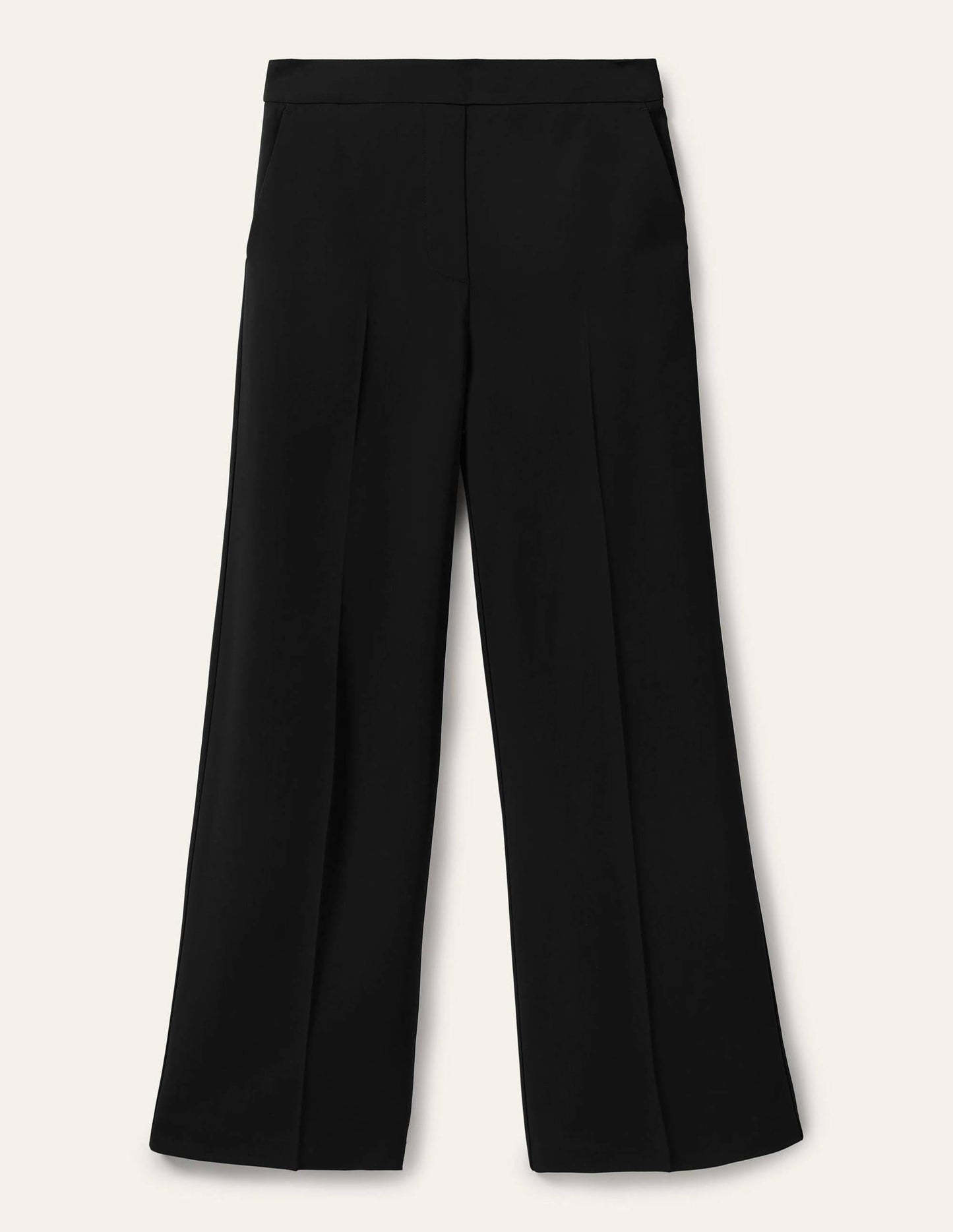 Albemarle Wide Leg Pants-Black