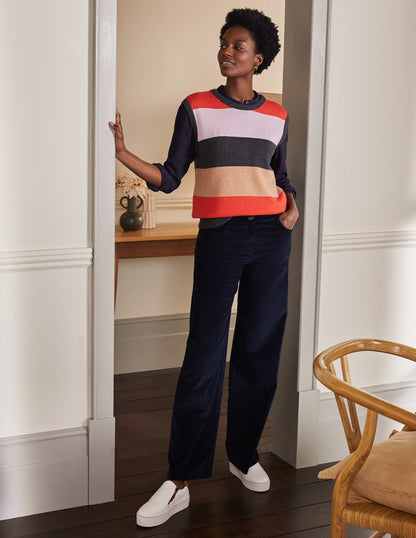 Alexia Pants-Navy