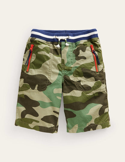Adventure Shorts-Green Pepper