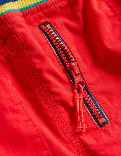 Adventure Shorts-Fire Red