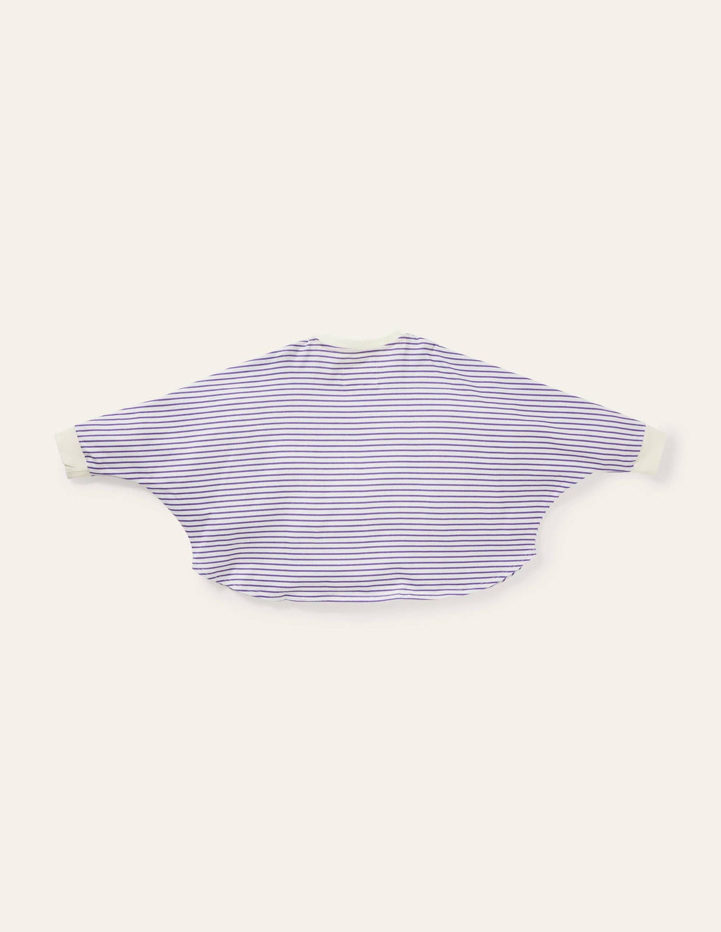 Appliqué Sweatshirt-Ivory / Starboard Parrot