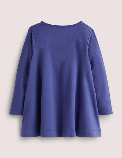 Appliqué Tunic-Starboard Blue Unicorn