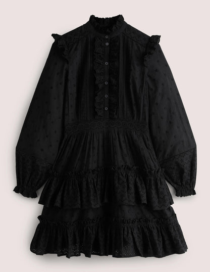 Abigail Jersey Dress-Black