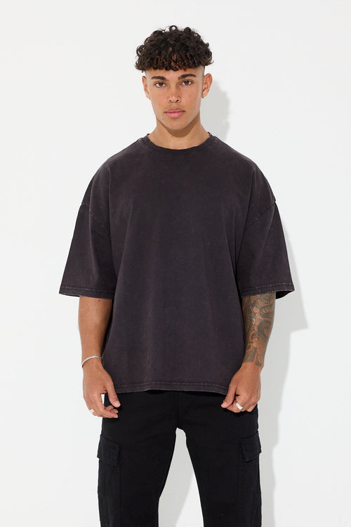 Jordan Crop Tee Acid Black