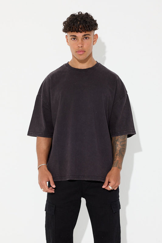 Jordan Crop Tee Acid Black