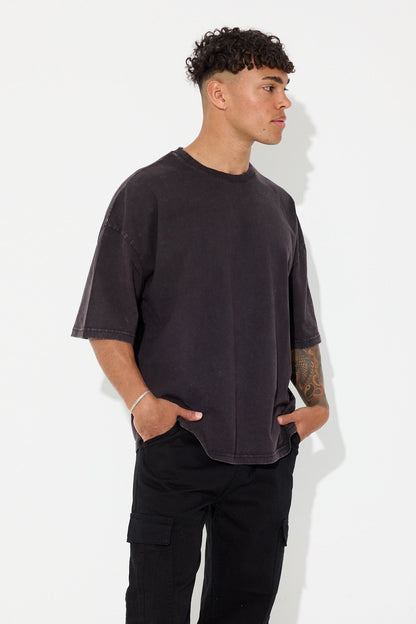 Jordan Crop Tee Acid Black