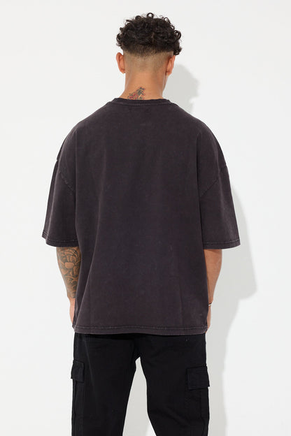 Jordan Crop Tee Acid Black