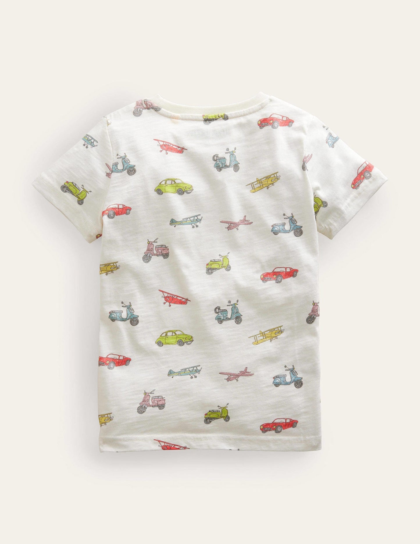 All-over Printed T-Shirt-Multi Cars