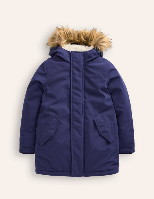 Authentic Waterproof Parka-College Navy