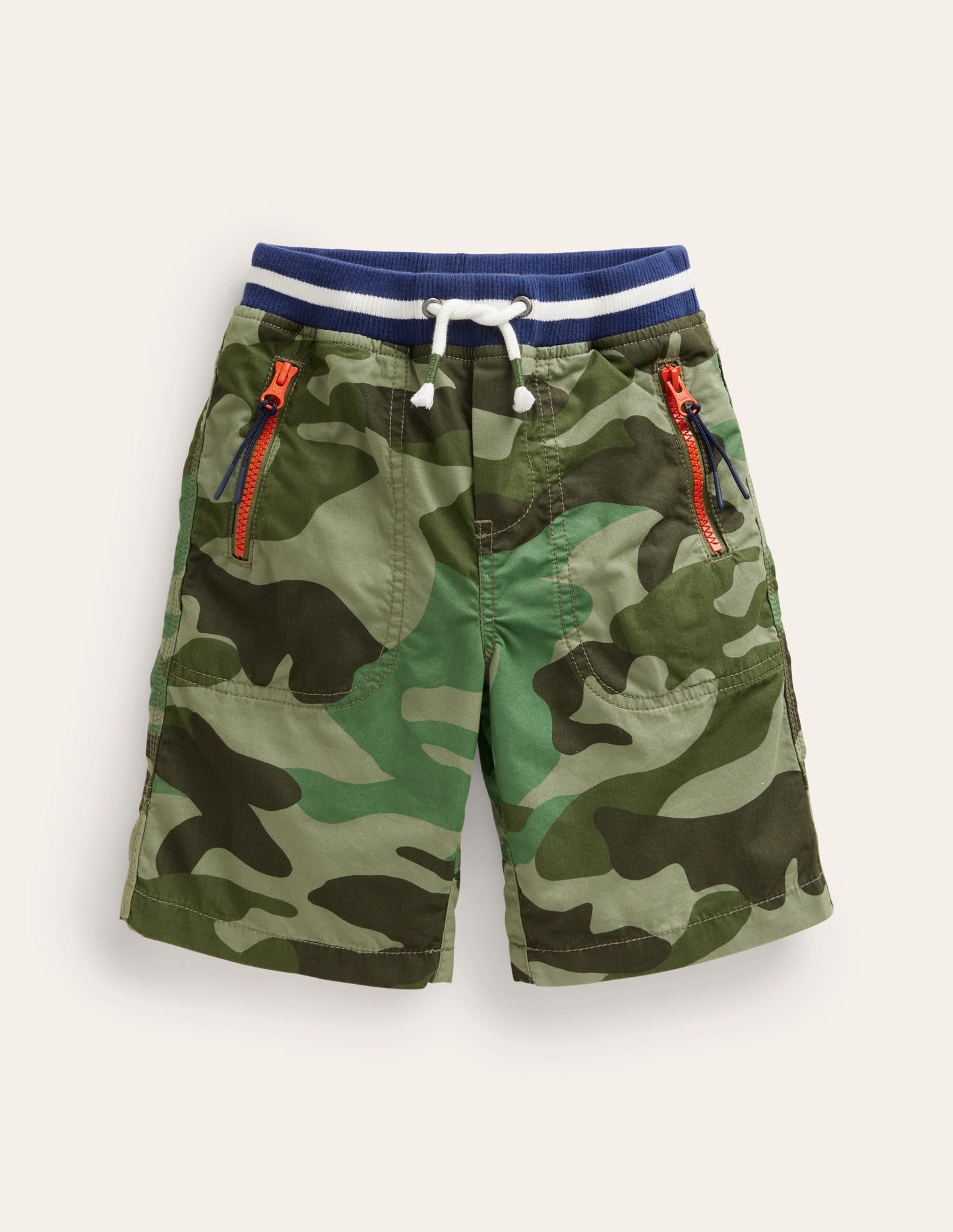 Adventure Shorts-Tonal Green Camo