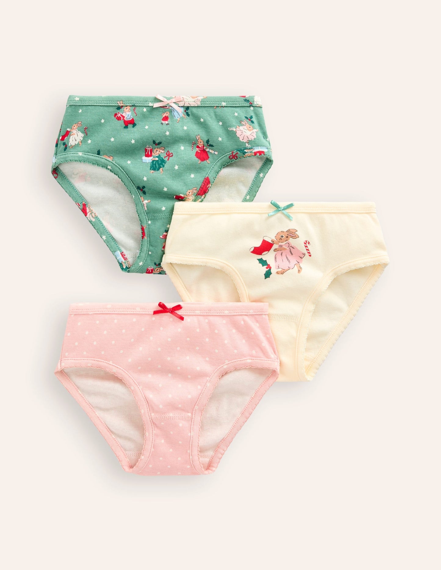 7 Pack Underwear-Csarite Festive Bunny