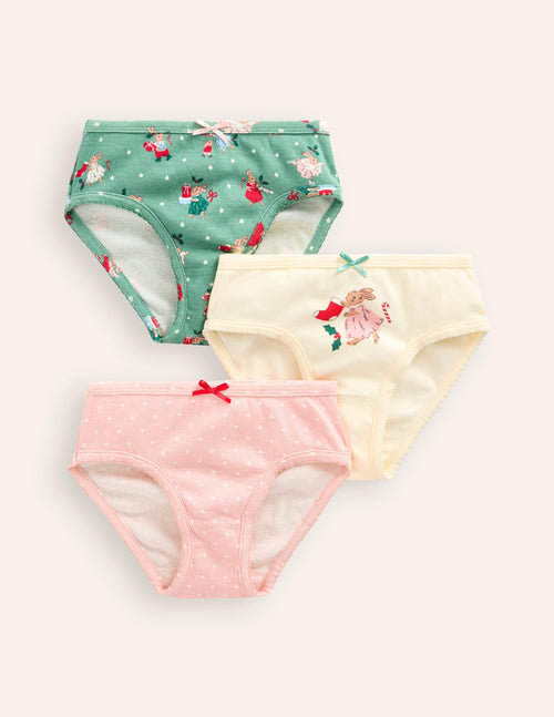 7 Pack Underwear-Csarite Festive Bunny