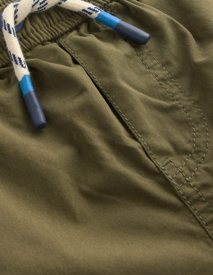 Adventure Cosy Lined Pants-Woodland Green