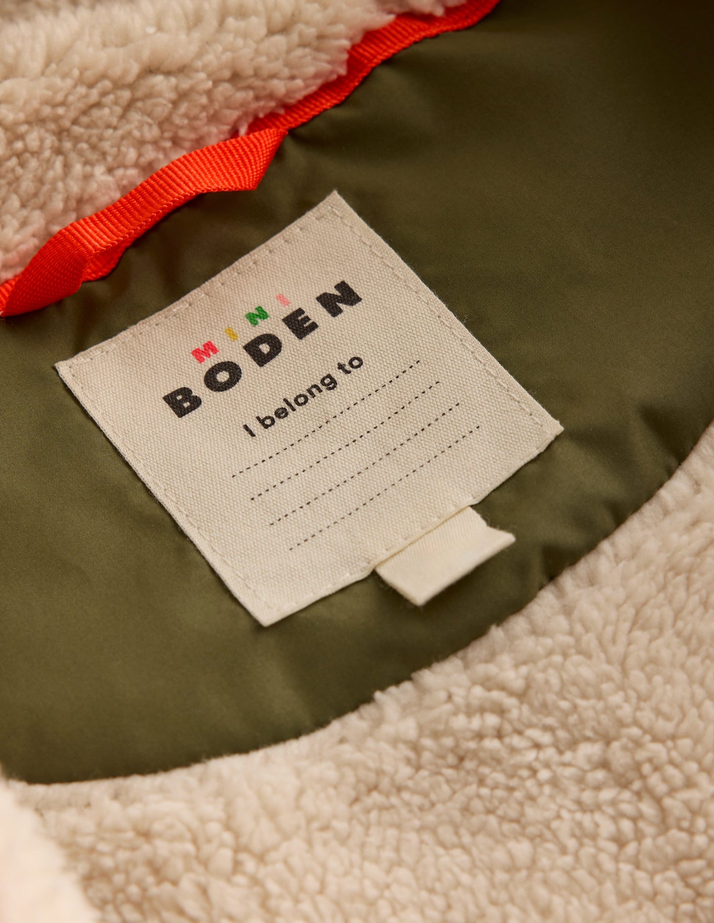 2-in-1 Padded Coat-Chestnut Chevron