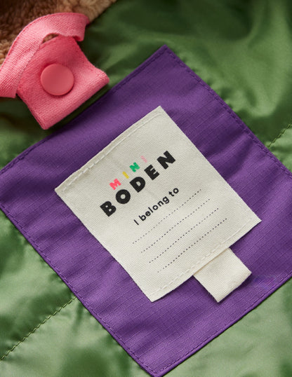 4-in-1 Waterproof Coat-Purple