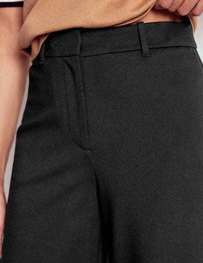 Belgravia Ponte Crop Pants-BLACK