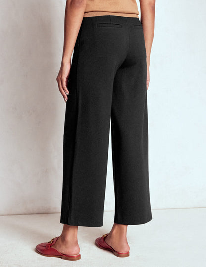 Belgravia Ponte Crop Pants-BLACK