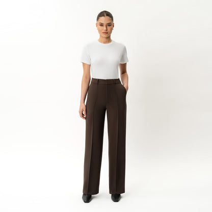 Crepe Relaxed Trouser