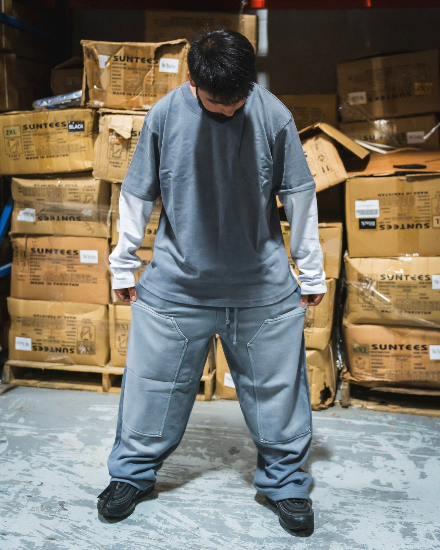 Tees with attahched sleeves