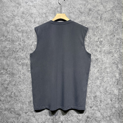 Amiri tank top lion printing
