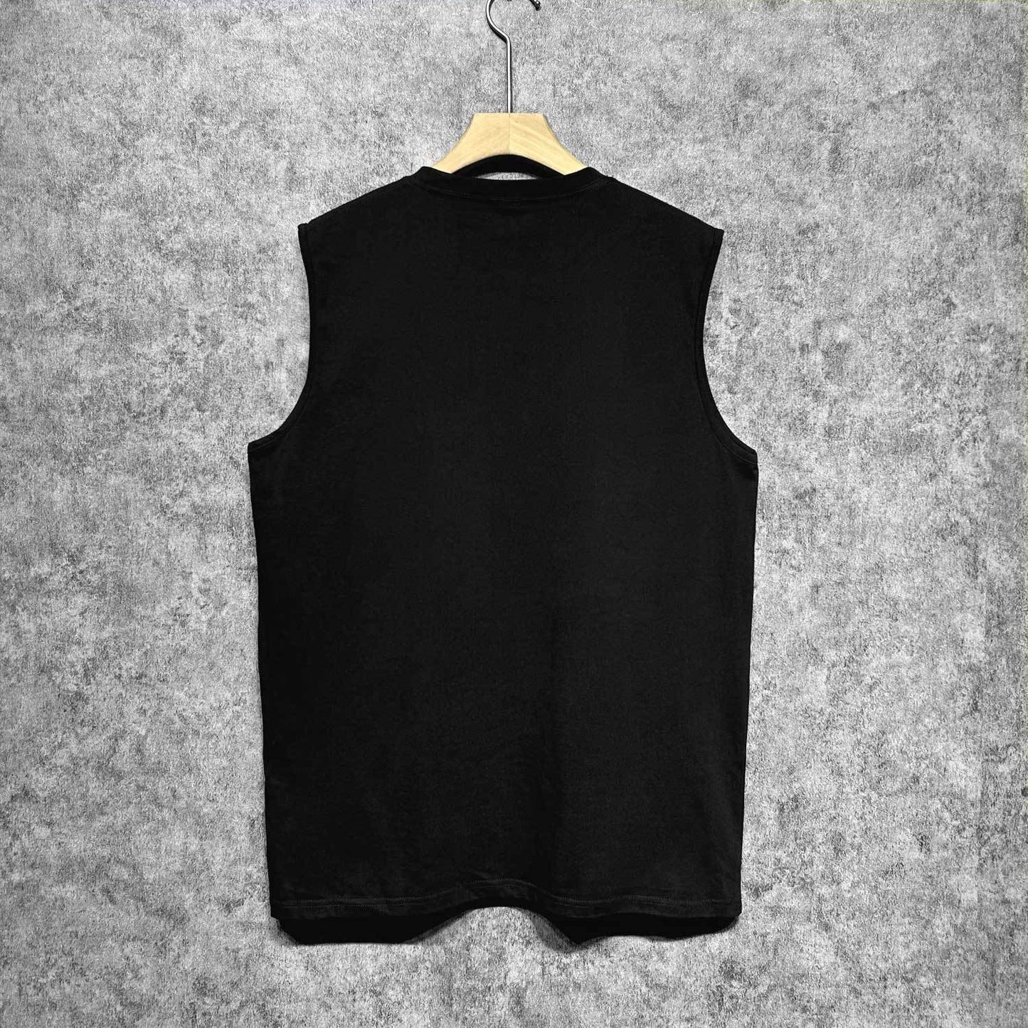 Amiri tank top with slanted art word printing