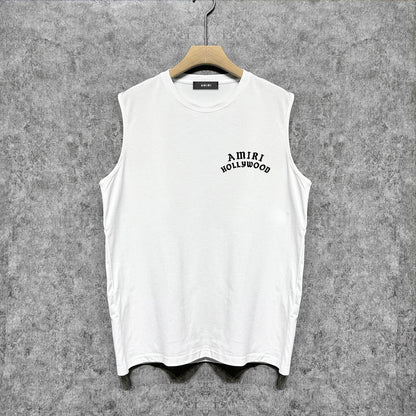 Amiri tank top hollywood pure letterprinting