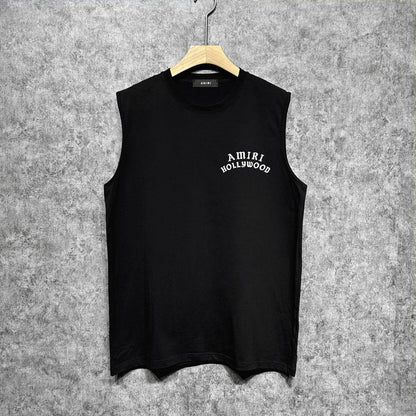 Amiri tank top hollywood pure letterprinting