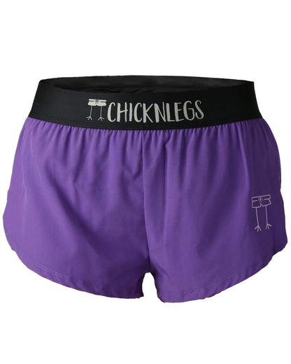 Women's Purple 1.5" Split Shorts