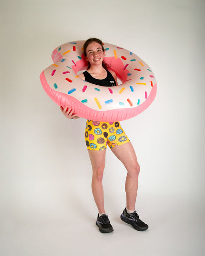 Women's Salty Donuts 3" Race Compression Shorts