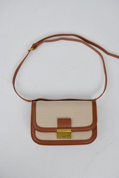 Kelsie Cross Body Bag Tan - FINAL SALE
