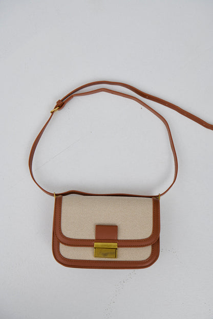 Kelsie Cross Body Bag Tan - FINAL SALE