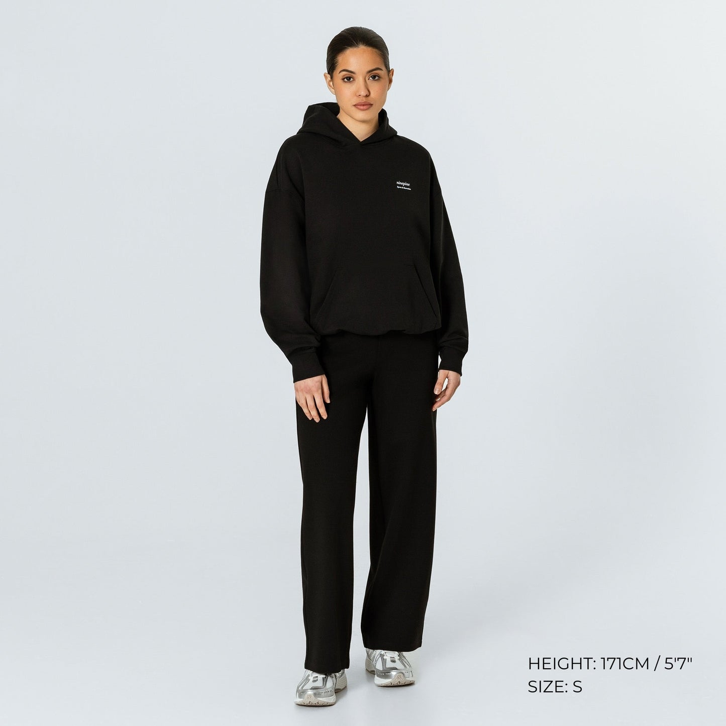 Relaxed Serif Hoodie